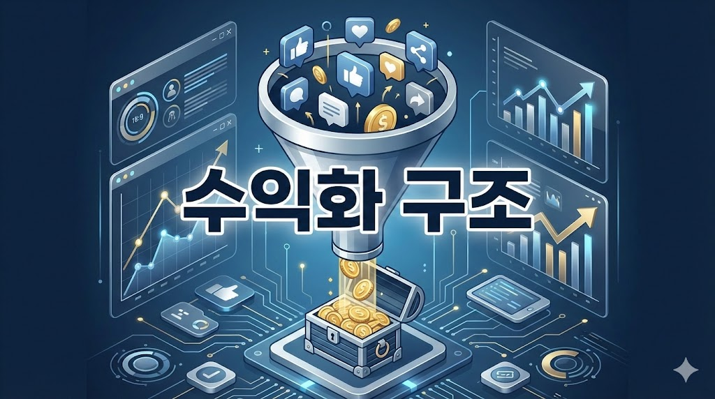 인스타그램 수익화 구조와 트래픽 전환 인포그래픽