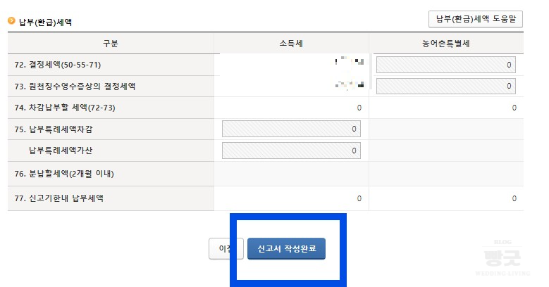 산후조리원 지원금 비용 환급 경정청구 연말정산 공제 신청