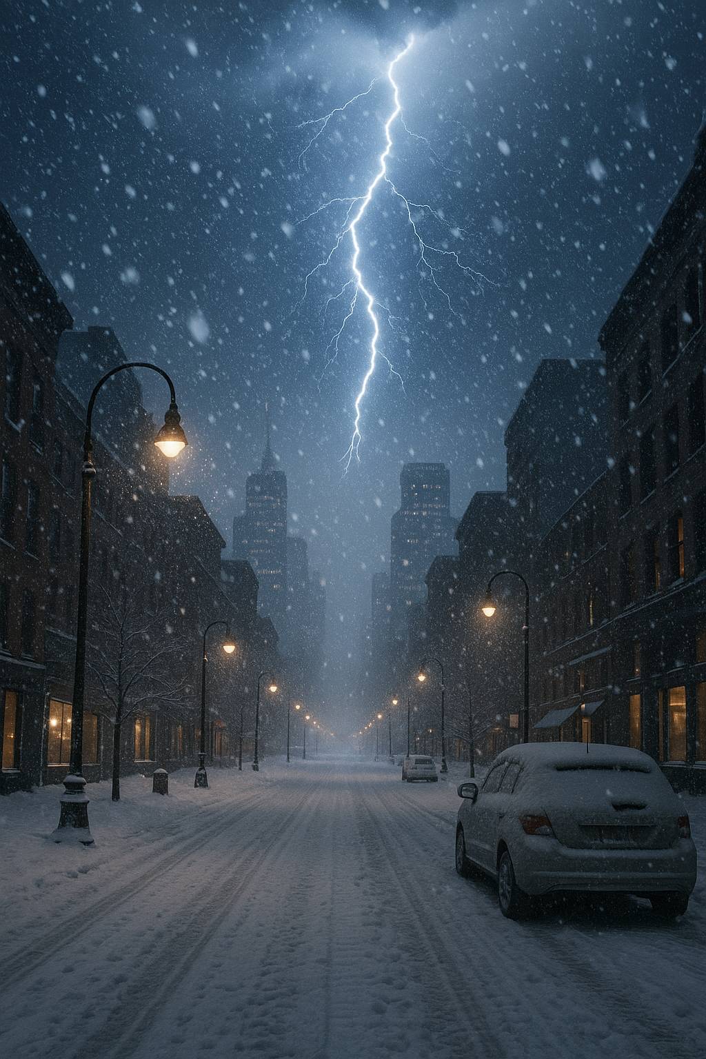 눈보라 속 천둥