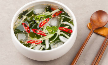 오이냉국 냉면육수