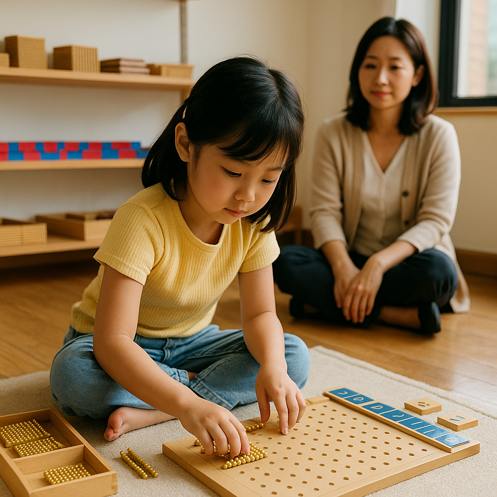 몬테소리 수학 교구 사고력 키우는 법