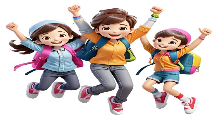 청소년들이 뛰노는 이미지