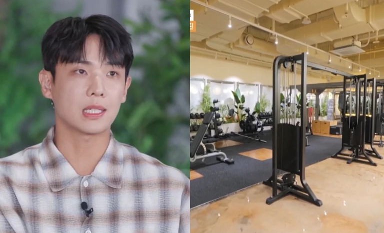 이준 헬스장