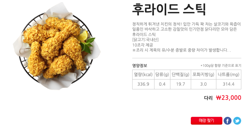 BHC치킨메뉴가격 및 2024년 최신