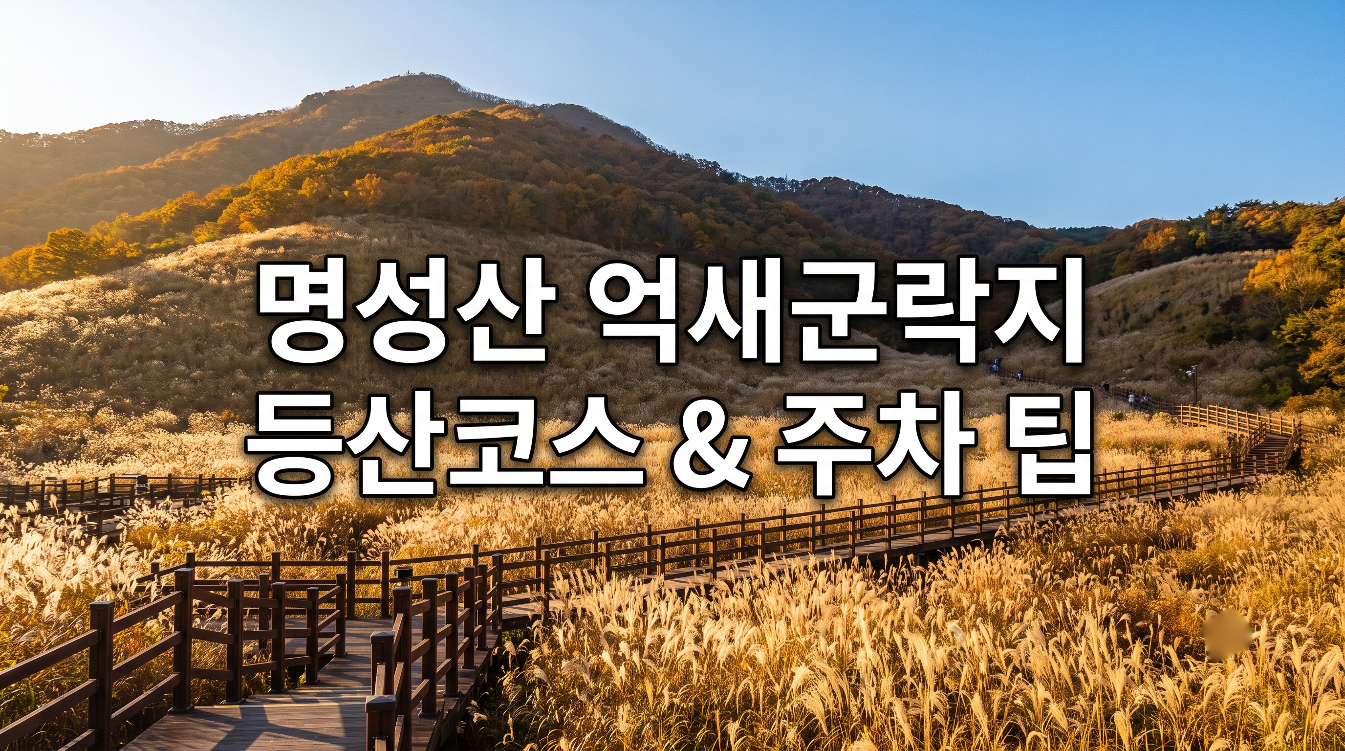 포천 명성산 억새군락지 등산코스 및 산정호수 주차 팁