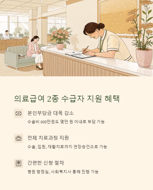 의료급여 2종 수급자 지원 혜택