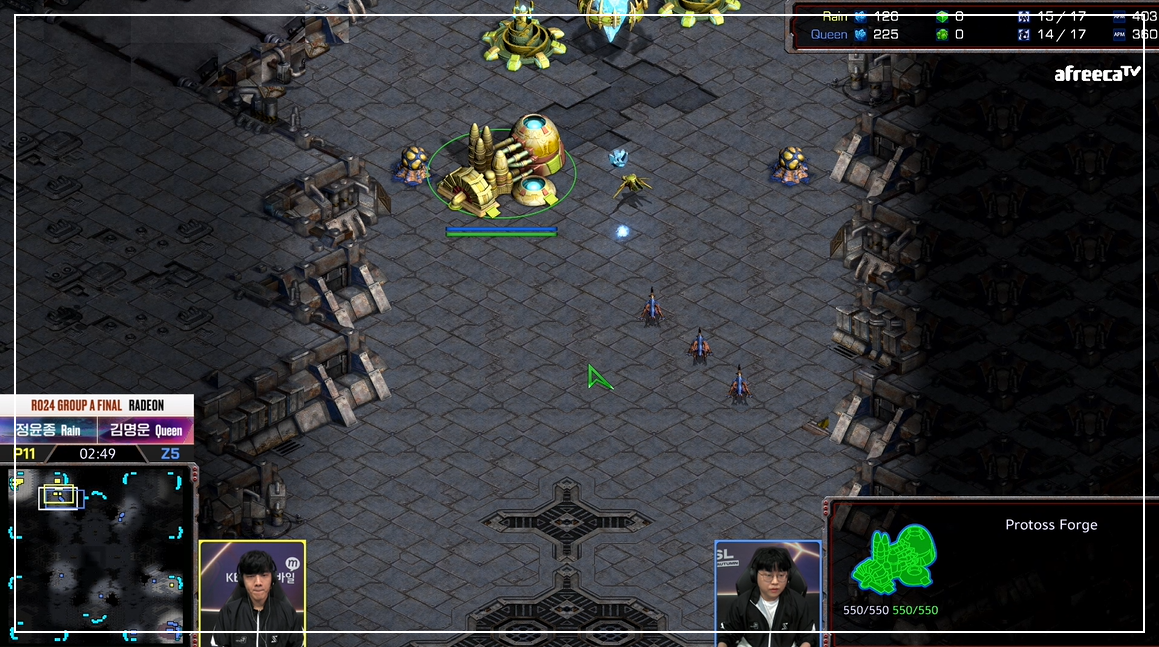 SSL 24강 A조 최종전 초반러쉬