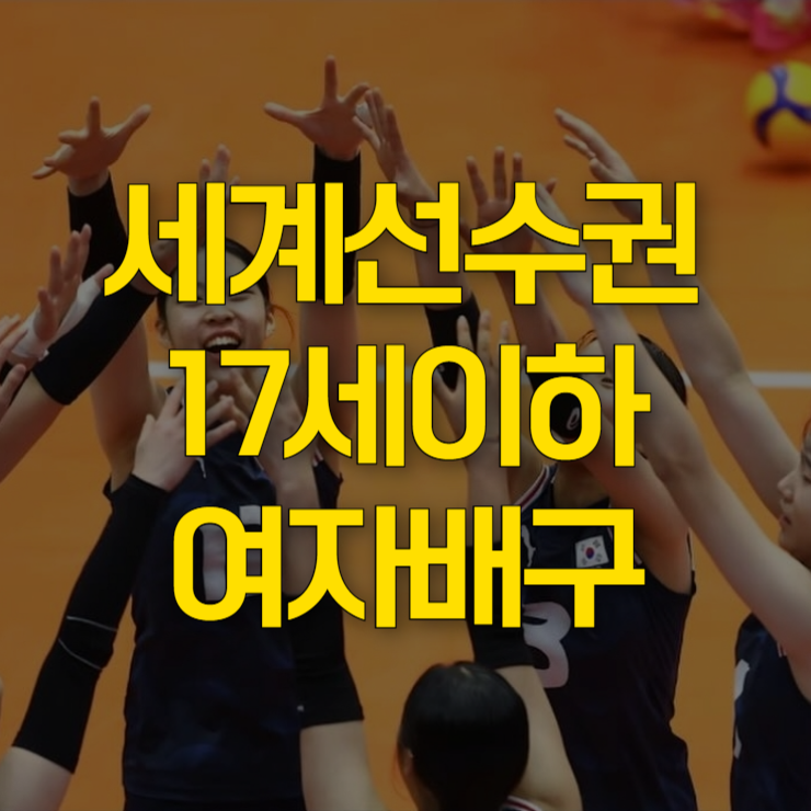 17세이하-여자배구-중계-대표-사진