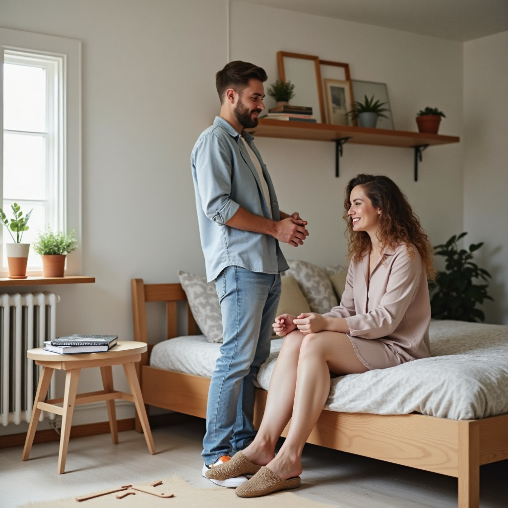 사진-가구 고르는 부부