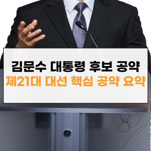 김문수 대통령 공약 썸네일
