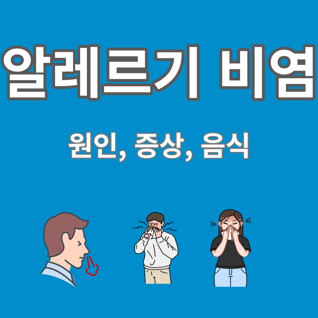 알레르기 비염 원인 증상 & 비염에 좋은 음식 5가지