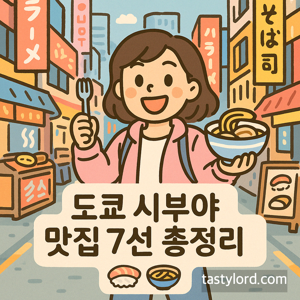 도쿄 시부야 맛집 7선 총정리