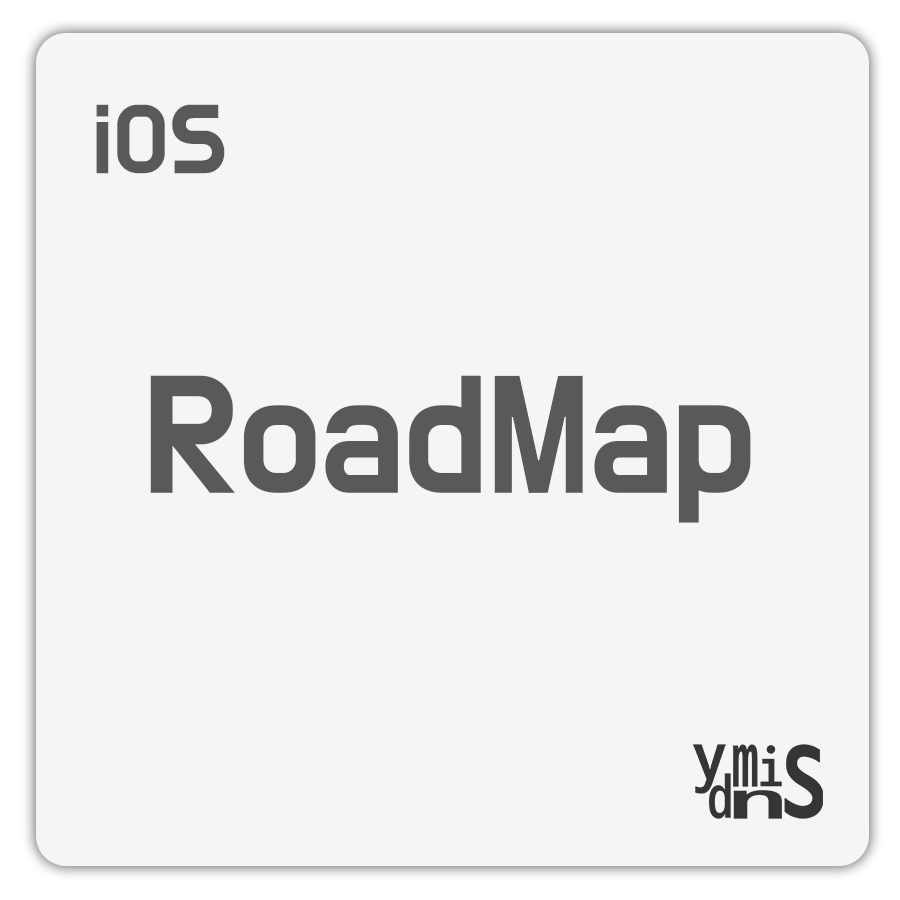 ios 로드맵 썸네일 이미지이다.