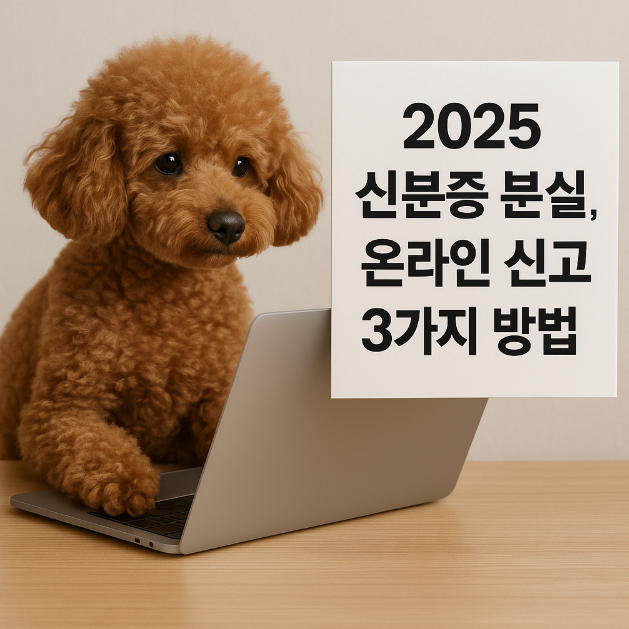 2025 신분증 분실, 온라인으로 신고하는 3가지 방법