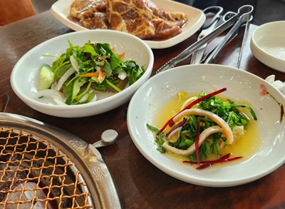 산과들가든묵과콩나물