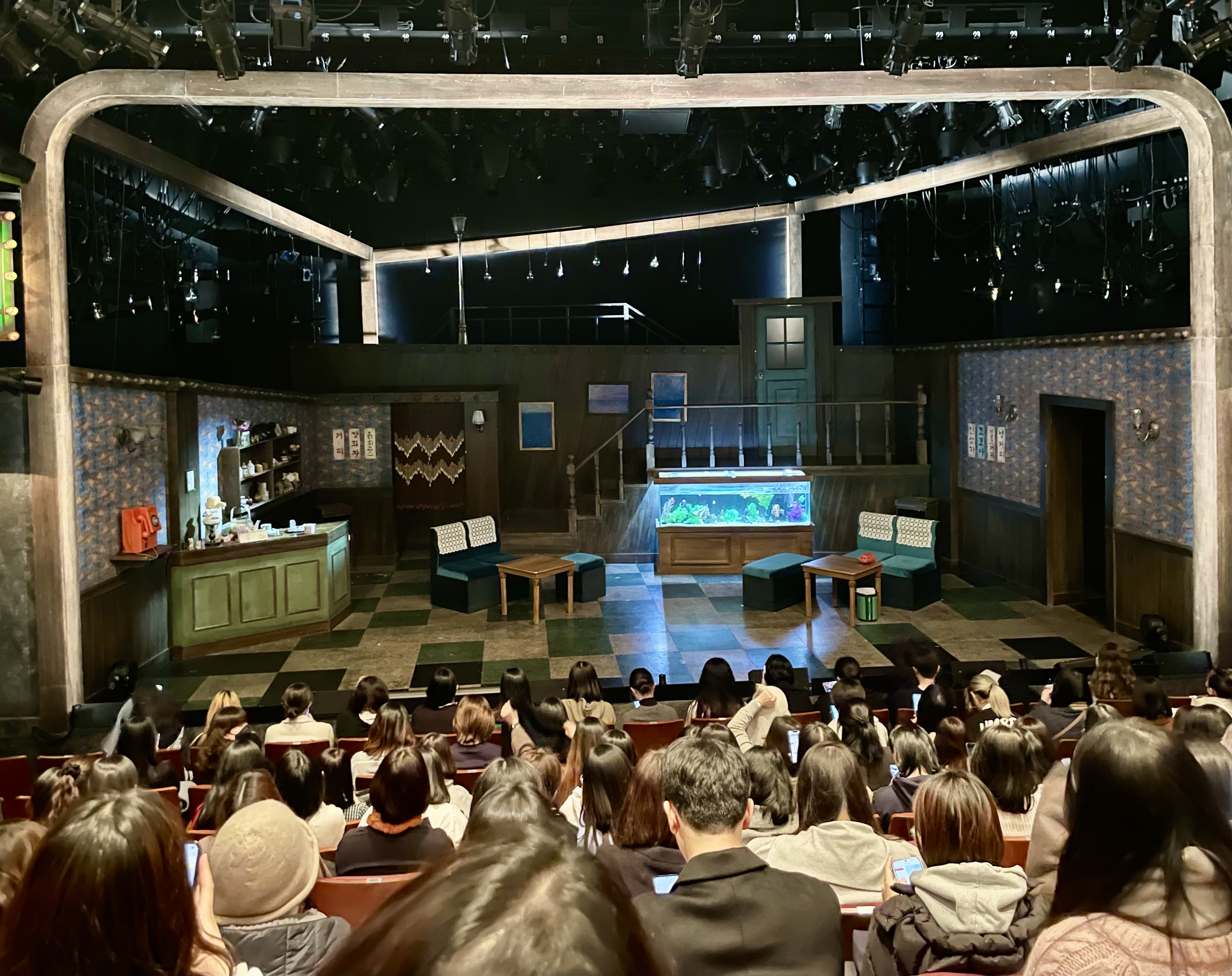 티오엠 공연장 무대사진