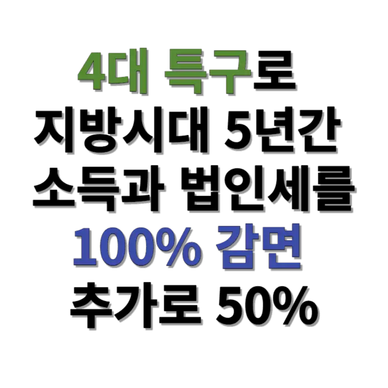 4대특구로-법인세100%-감면-문자