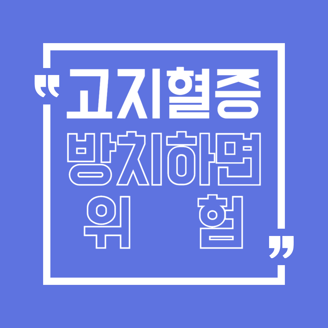 고지혈증 관리 방법 총정리｜식단&middot;운동으로 수치 낮추는 법