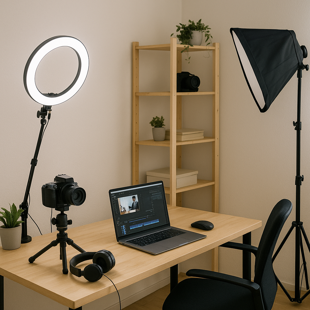 집안 1인 콘텐츠 작업실