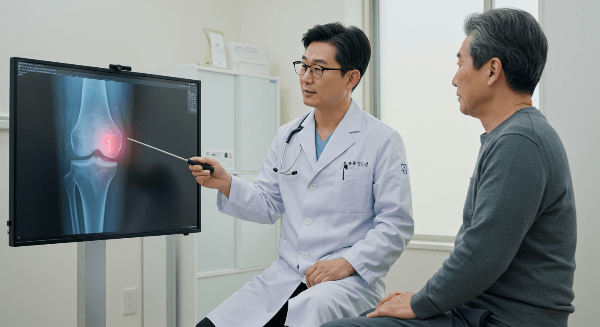 무릎 연골 손상 증상 사진 10