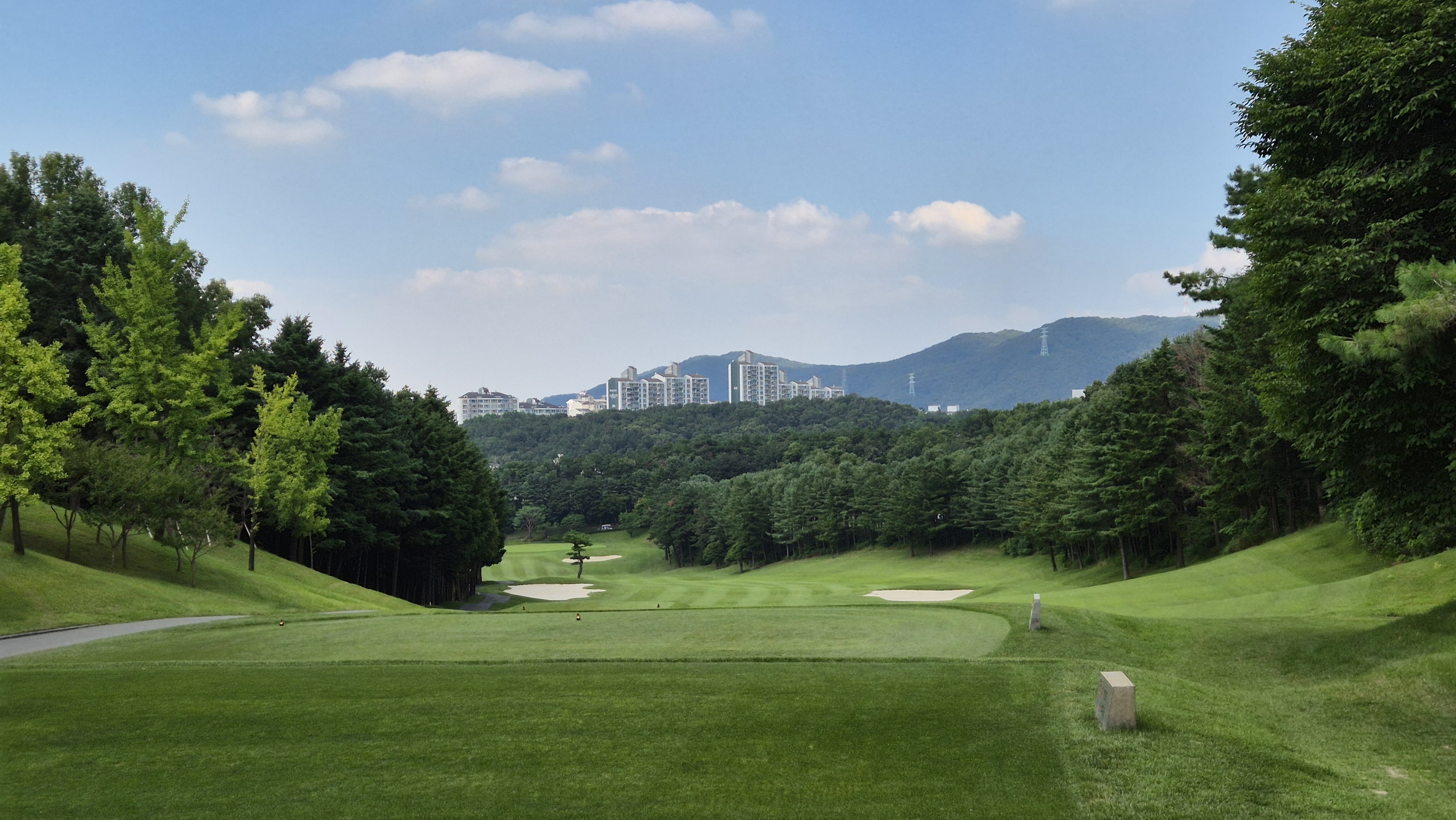 한성cc 오렌지-그린 코스 사진 및 공략 정보