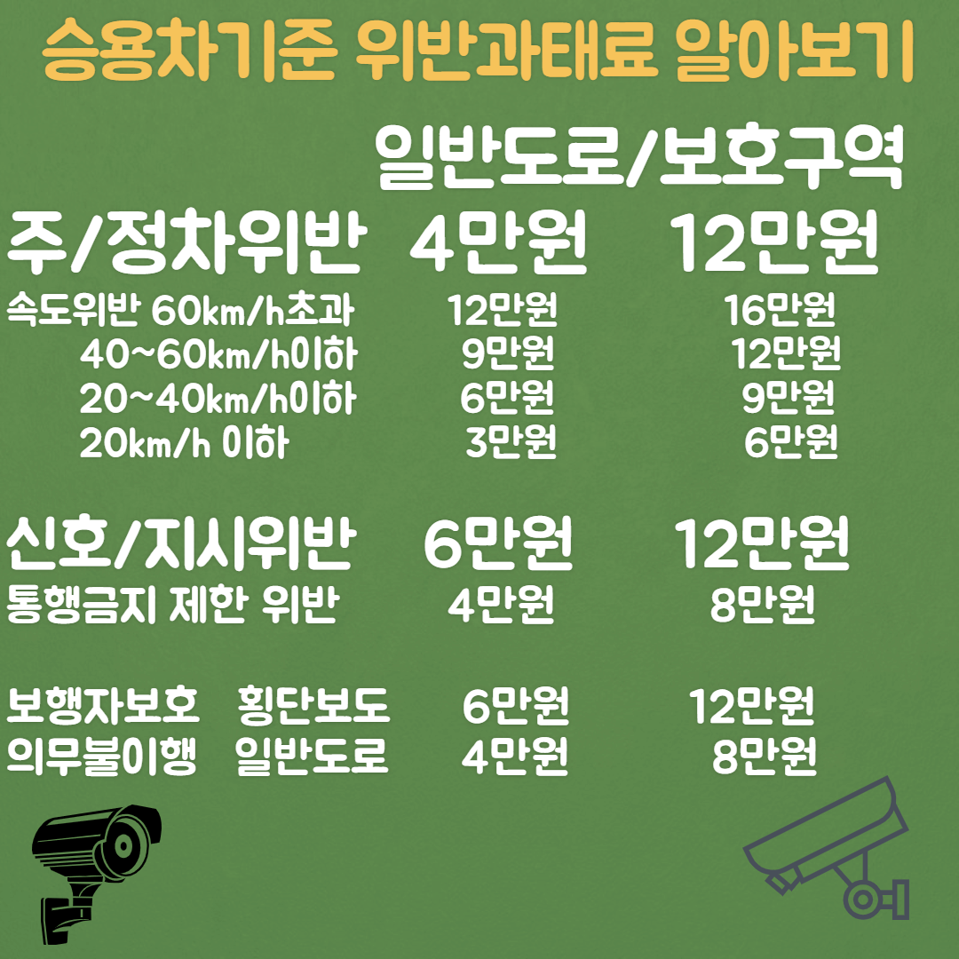 교통위반 과태료