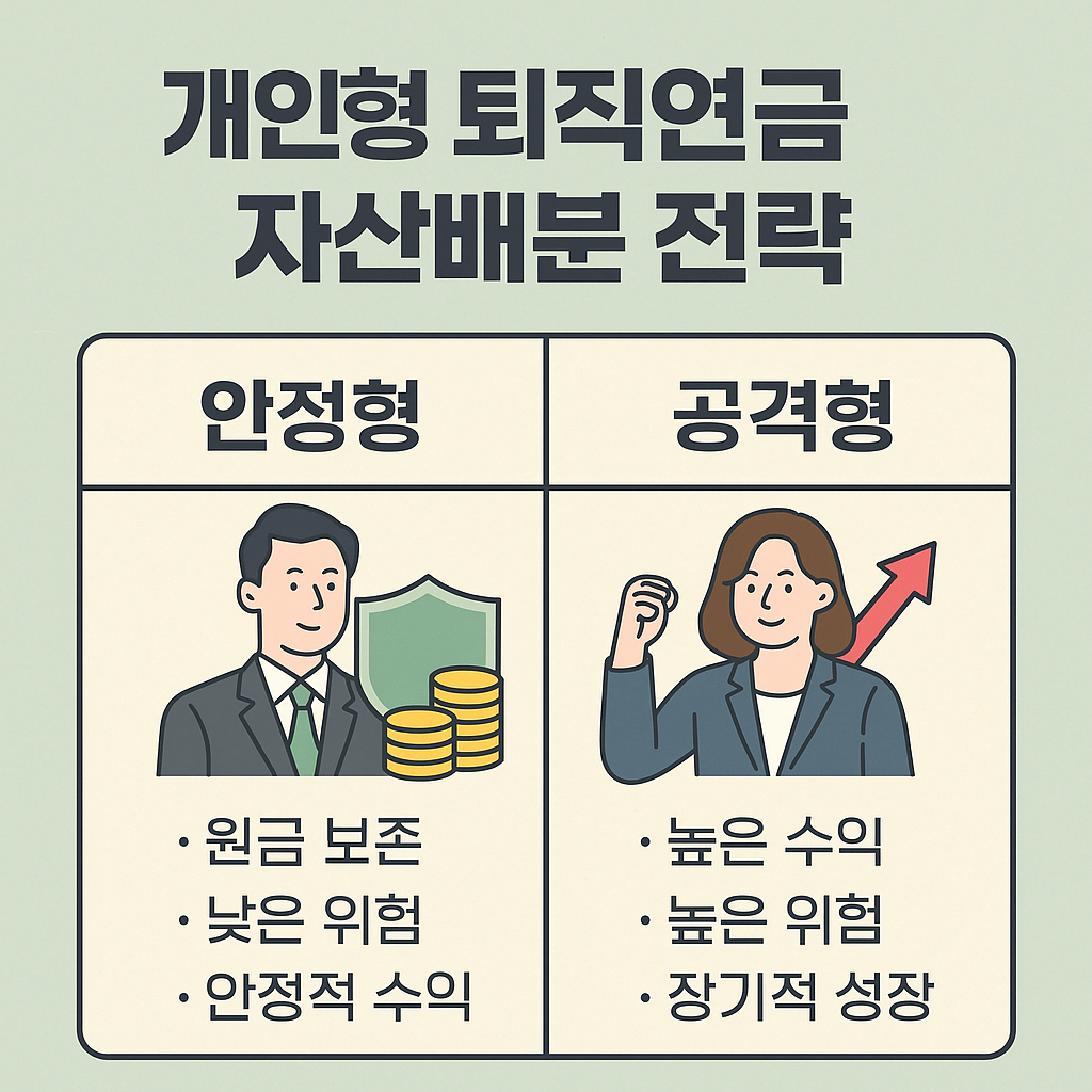 개인형 퇴직연금 자산배분 전략