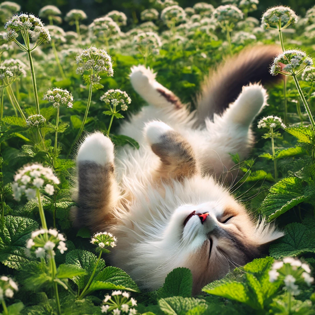 고양이에게 미치는 발레리안의 효과와 장점