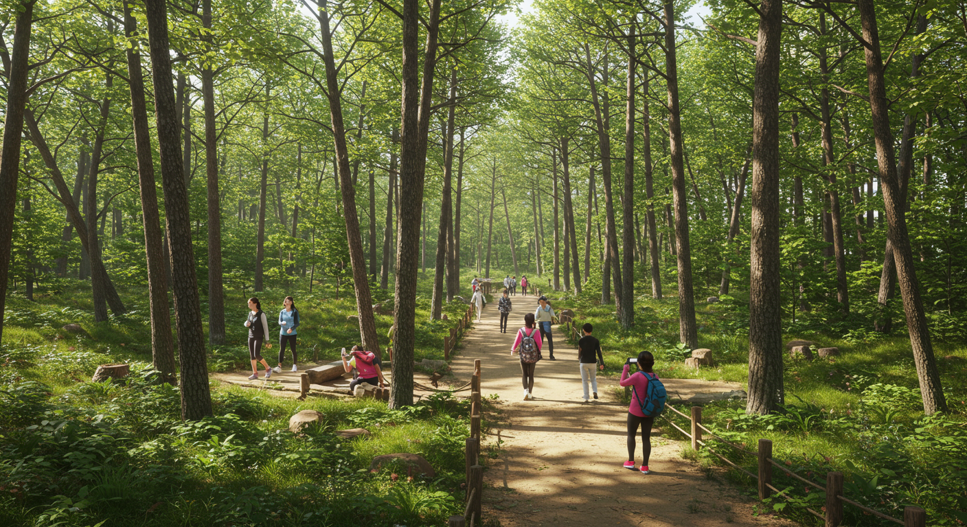 거제 치유의 숲 가족