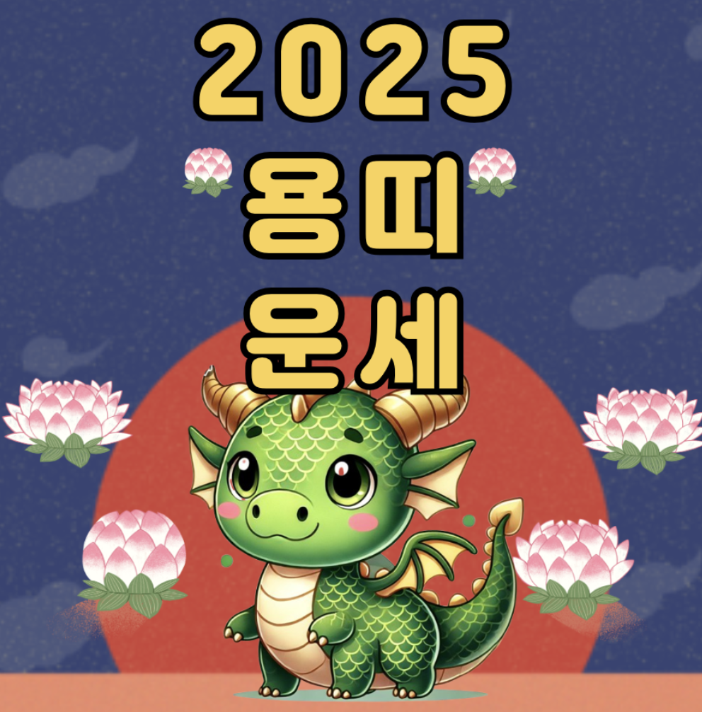 2025년 12월 용띠 연도별 상세 운세