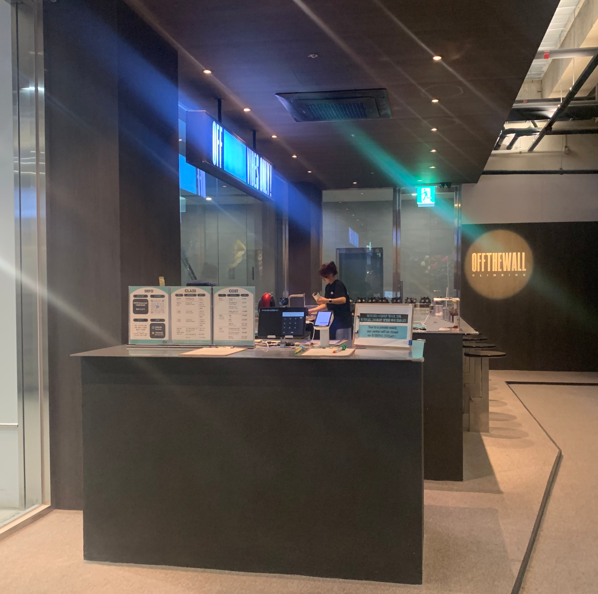 오프더월클라이밍 카운터