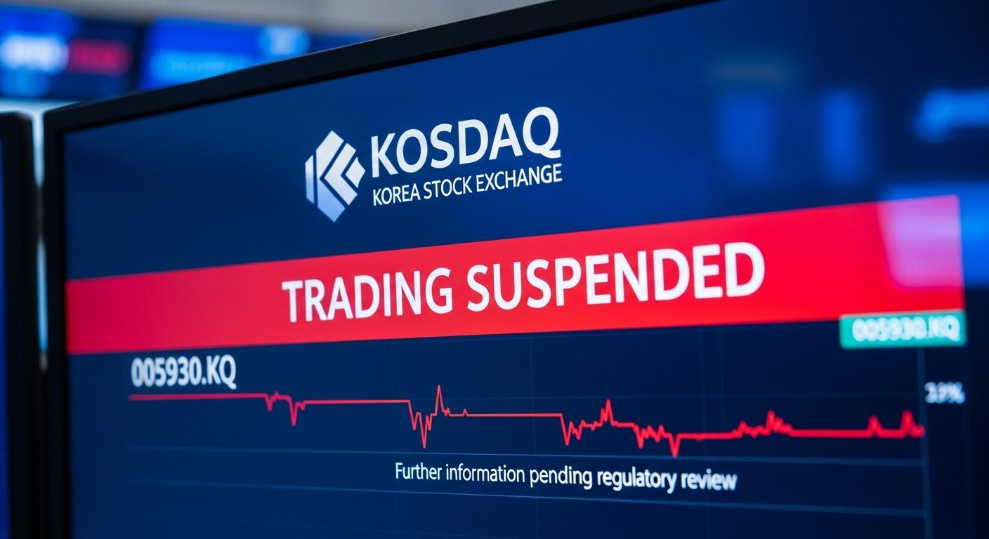 코스닥 거래정지 종목