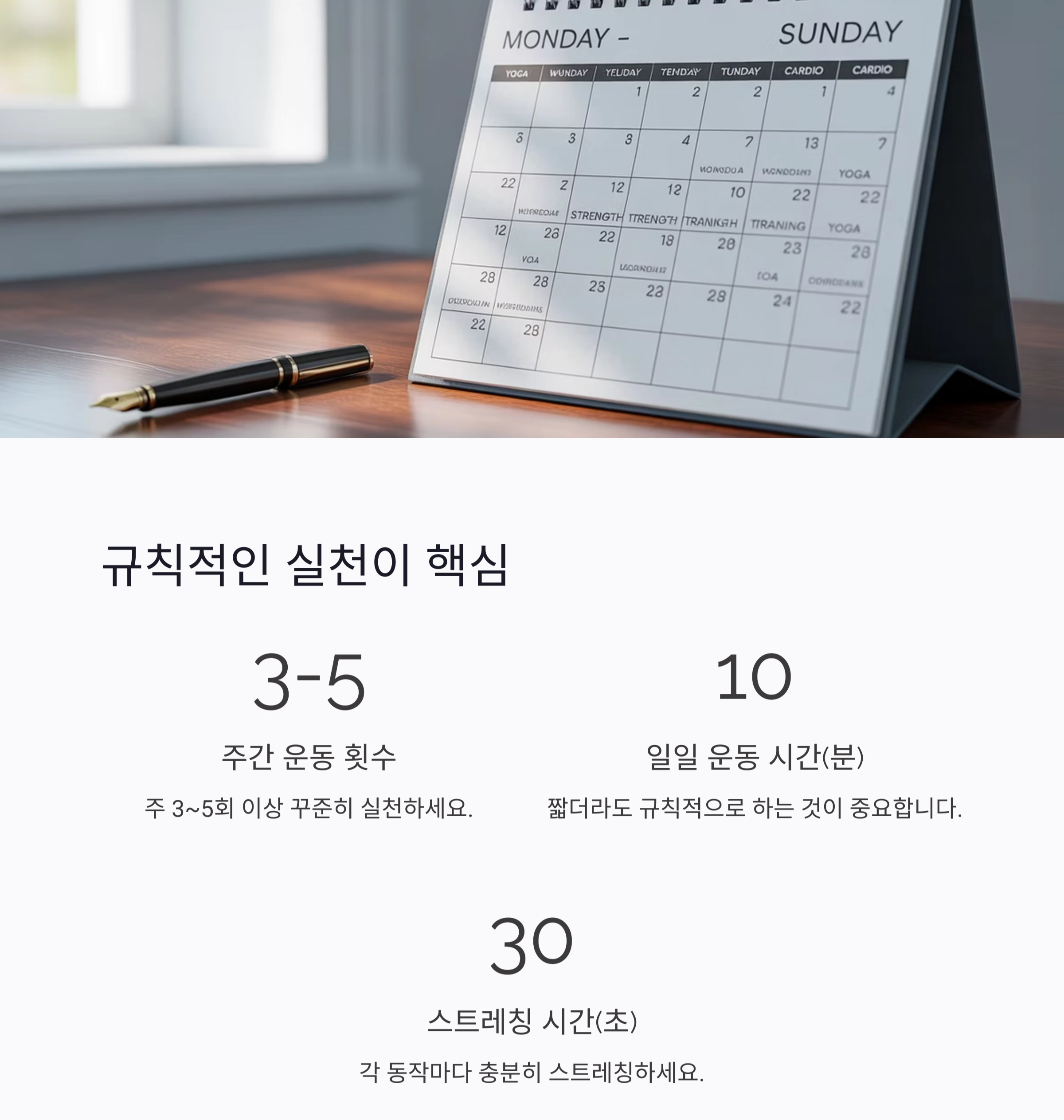 집에서 쉽게 시작하는 골다공증 예방 운동 루틴