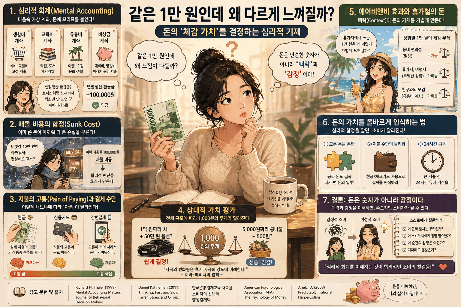 같은 1만 원인데 왜 다르게 느껴질까 당신의 뇌가 만든 착각