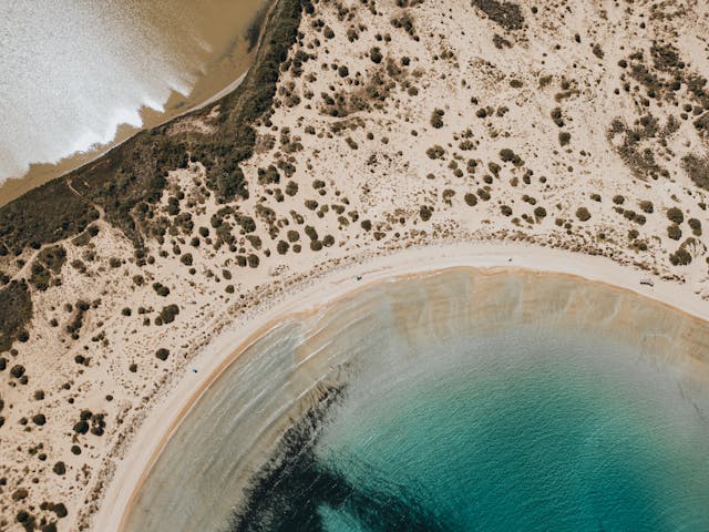 호주 샤크베이 해안