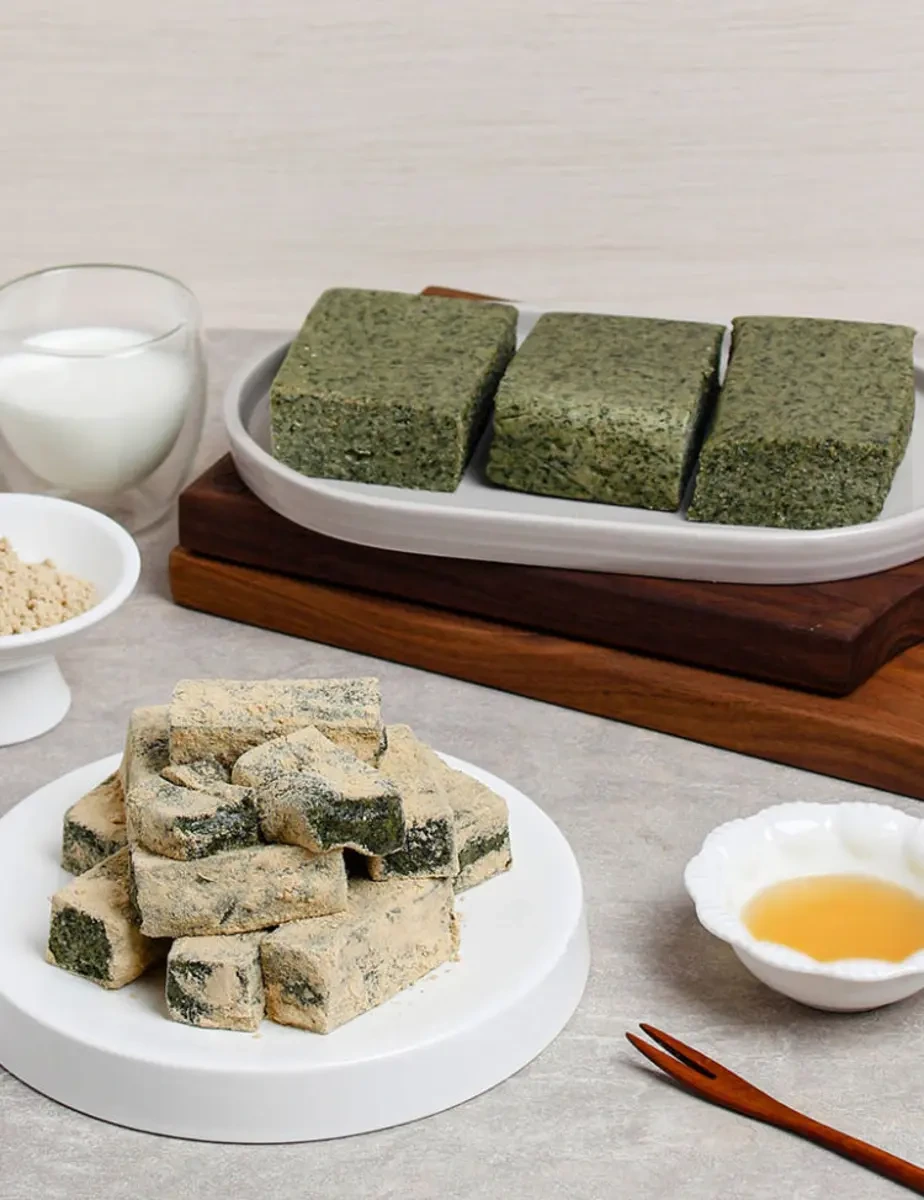 추부깻담 - 깻잎 떡