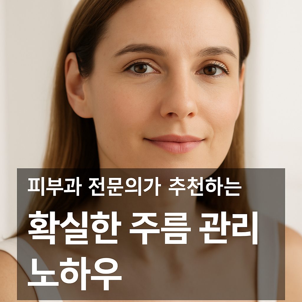 피부과 전문의가 추천하는 확실한 주름 관리 노하우