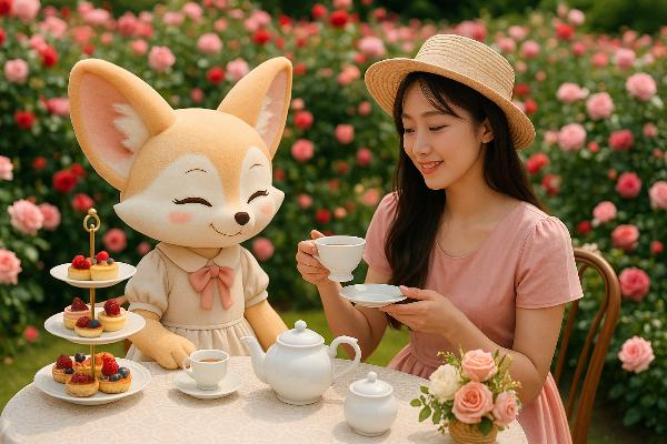 에버랜드 로로티 장미축제 - 사막여우 도나와 함께하는 감성 티 파티