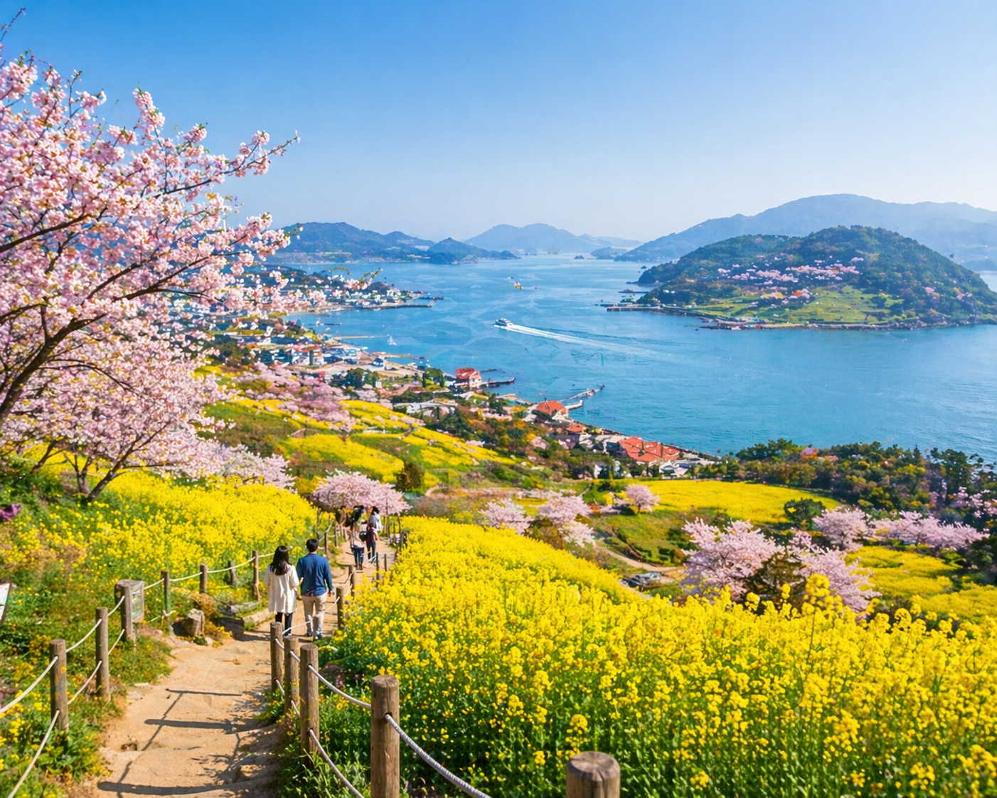 요즘 뜨는 봄 여행지 관련 사진