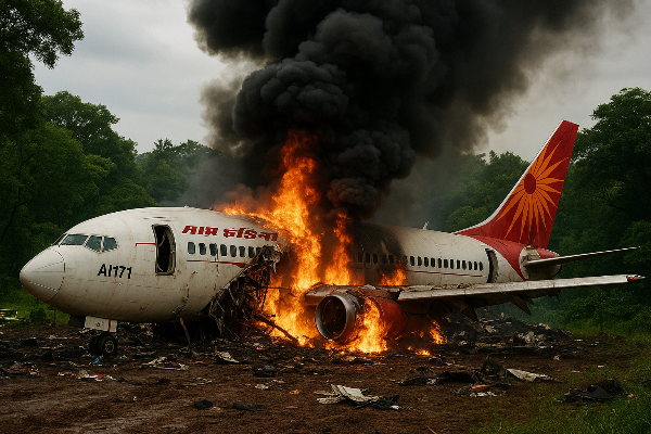 인도 여객기 추락 – 에어인디아 AI171 참사의 전말