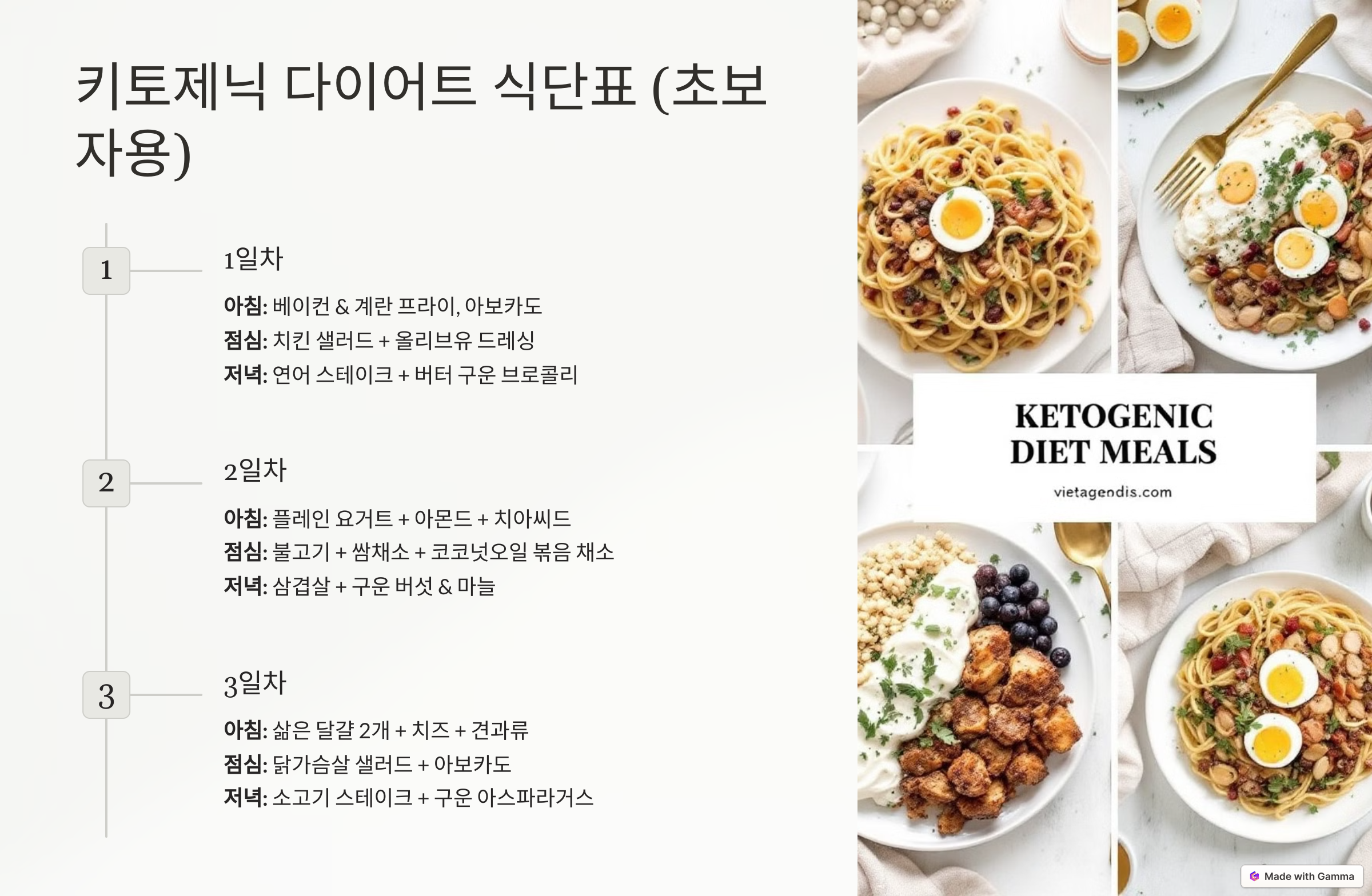 키토제닉 다이어트 관련 사진