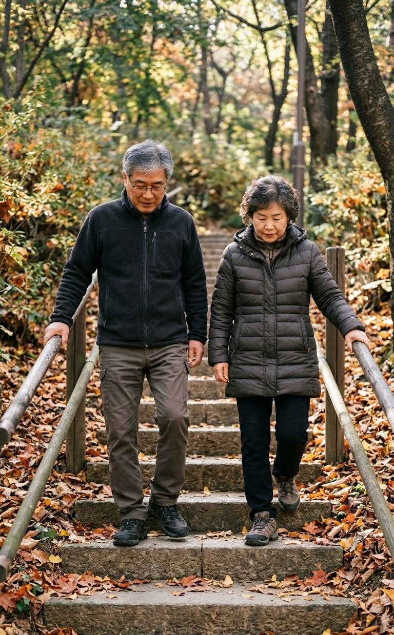 계단내려갈때무릎통증&amp;#44; 무릎통증줄이는법&amp;#44; 무릎아플때계단&amp;#44; 계단내려가는법&amp;#44; 허벅지운동&amp;#44; 대퇴사두근운동&amp;#44; 의자다리펴기&amp;#44; 무릎관절보호&amp;#44; 하산무릎통증&amp;#44; 내리막길무릎&amp;#44; 중년무릎관리&amp;#44; 가을나들이무릎&amp;#44; 난간잡는법&amp;#44; 무릎통증병원&amp;#44; 슬개대퇴관절&amp;#44; 편심성수축&amp;#44; 무릎앞쪽통증&amp;#44; 연골연화증&amp;#44; 퇴행성관절염운동&amp;#44; 계단오르는법&amp;#44; 시니어계단보행&amp;#44; 낙상예방&amp;#44; 무릎보호습관&amp;#44; 노년기무릎관리&amp;#44; 하체근력운동&amp;#44; 무릎통증원인&amp;#44; 계단통증&amp;#44; 관절건강&amp;#44; 무릎운동&amp;#44; 황금길가이드