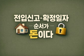 전입신고와 확정일자