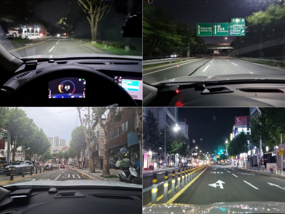 트랙스 크로스오버로 다양한 도로를 달렸습니다.