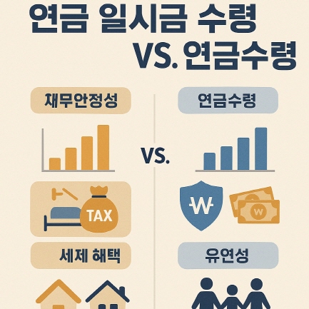 얀금-일시금-수령-VS-연금수령