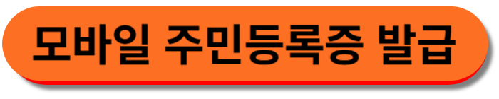 모바일 주민등록증 발급 정보 바로기기