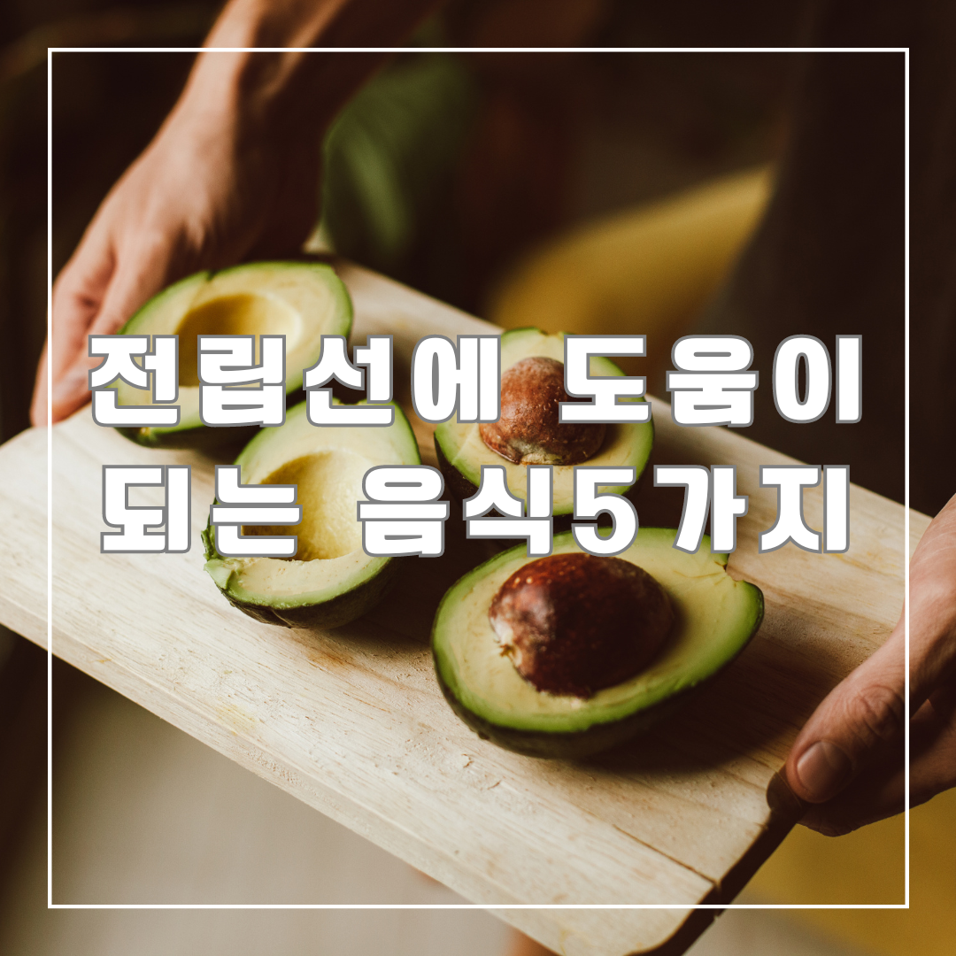 전립선에 도움이 되는 음식 아보카도