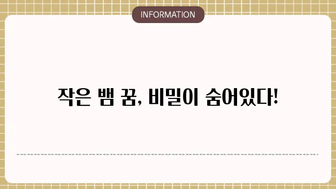 작은뱀꿈 뱀보는꿈 나오는 뱀꿈해몽