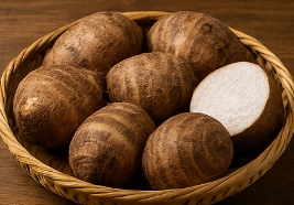 토란 껍질 까는법