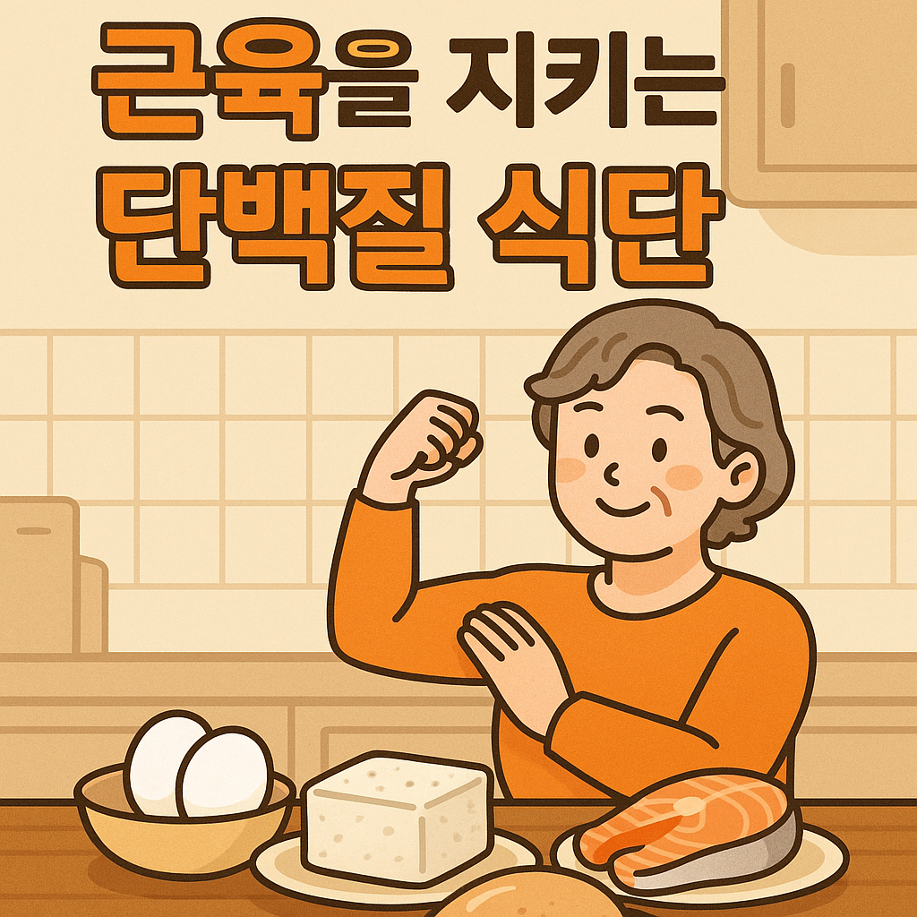 50대 이상을 위한 단백질 식단 구성법: 근육은 나이와 함께 관리해야 한다